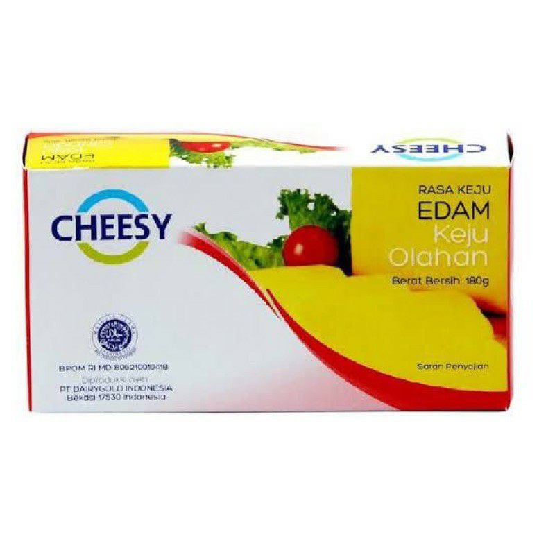 

Keju Cheesy Edam 170gr