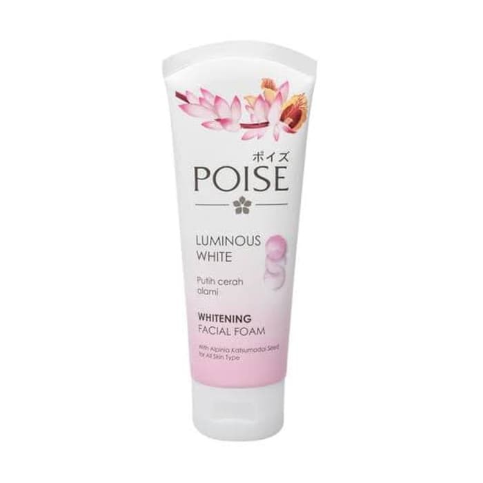 Poise Luminous White Whitening Facial Foam Sabun Wajah