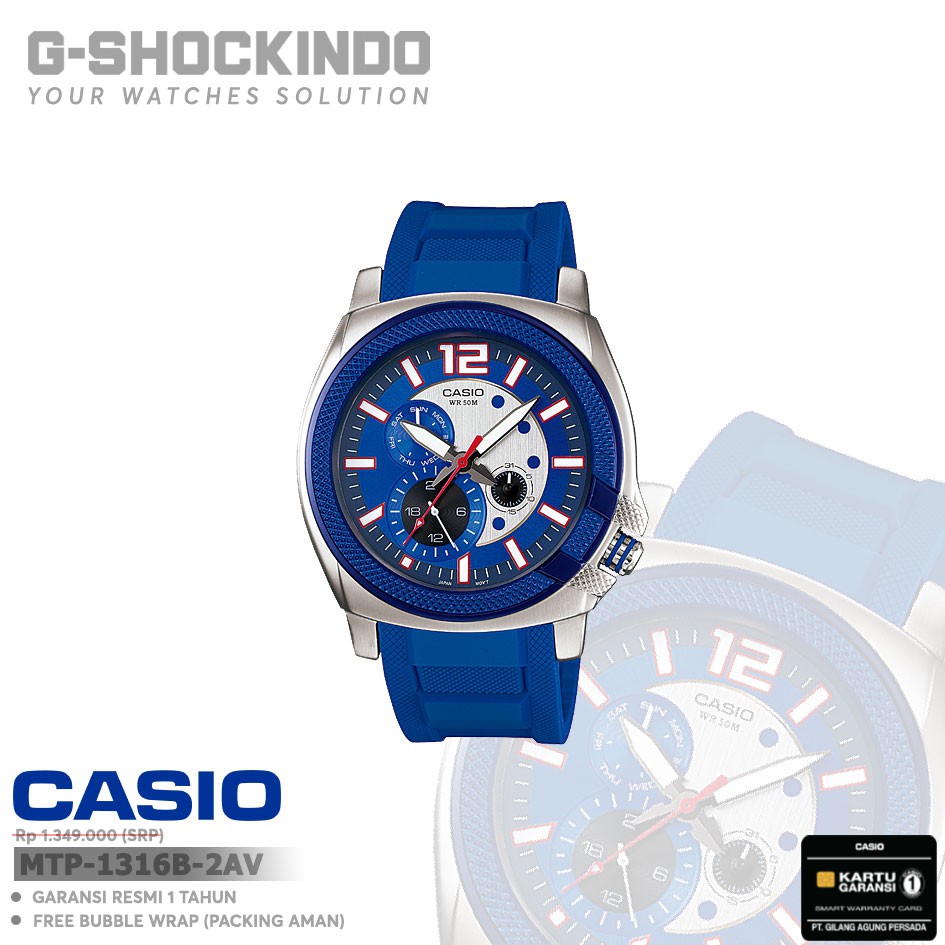 Casio General MTP-1316B-2AV / -4A2V Original