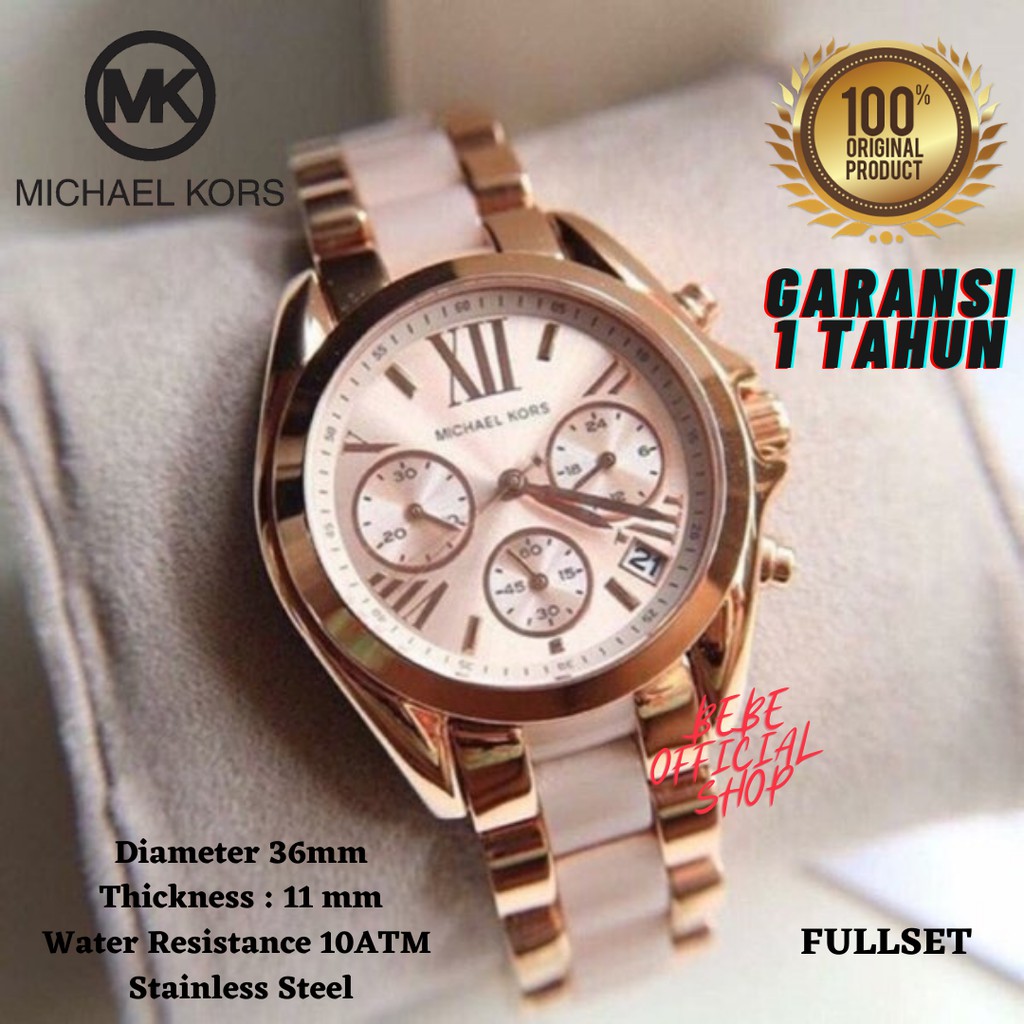 [ORIGINAL] Jam Tangan Michael Kors MK6066 Rosegold / Jam Tangan Wanita Original / Jam Original