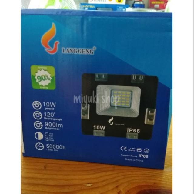 Lampu tembak 10 watt