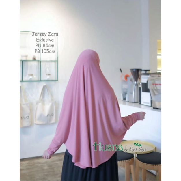 jilbab tangan jumbo ORI Husna