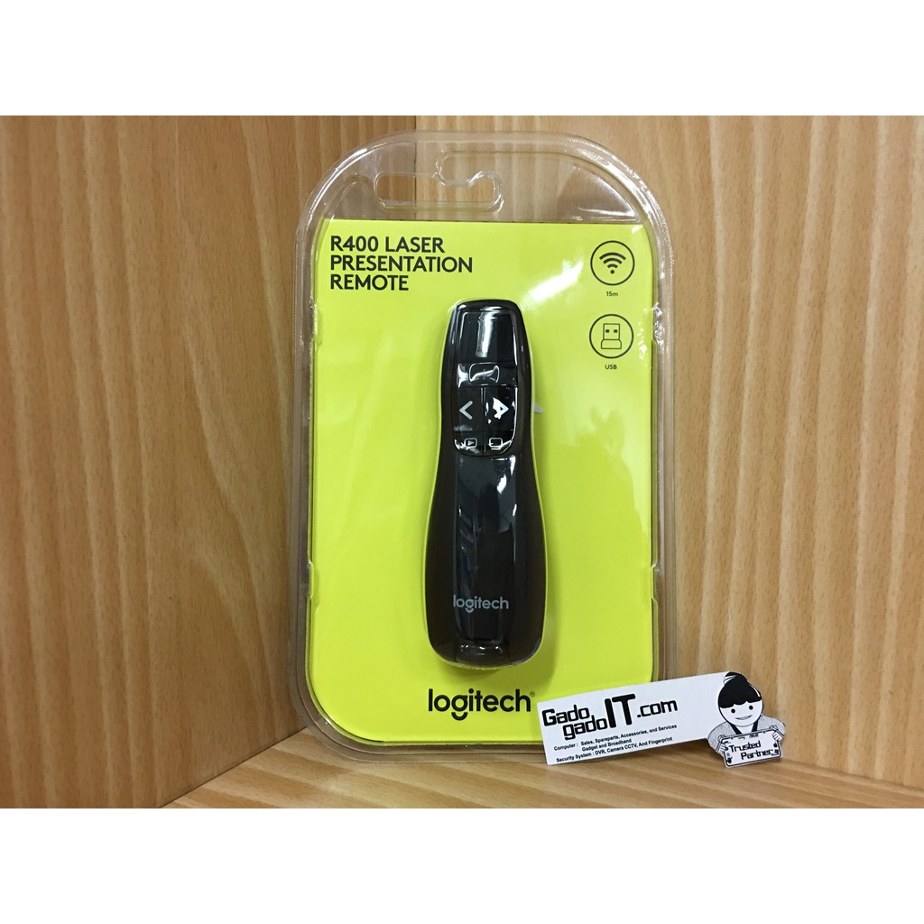Jual LOGITECH R400 USB Wireless Pointer Presenter & Remote Control