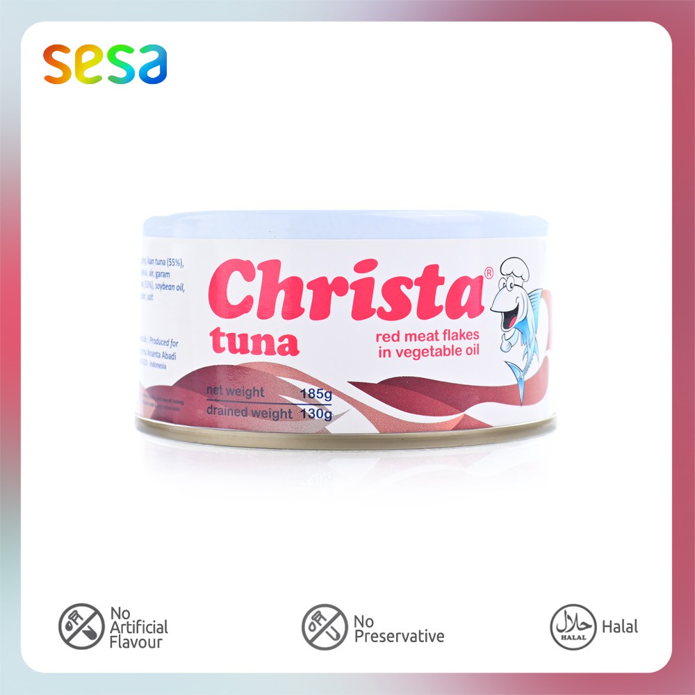 

Christa Tuna Red Meat Flakes In Oil 185 G