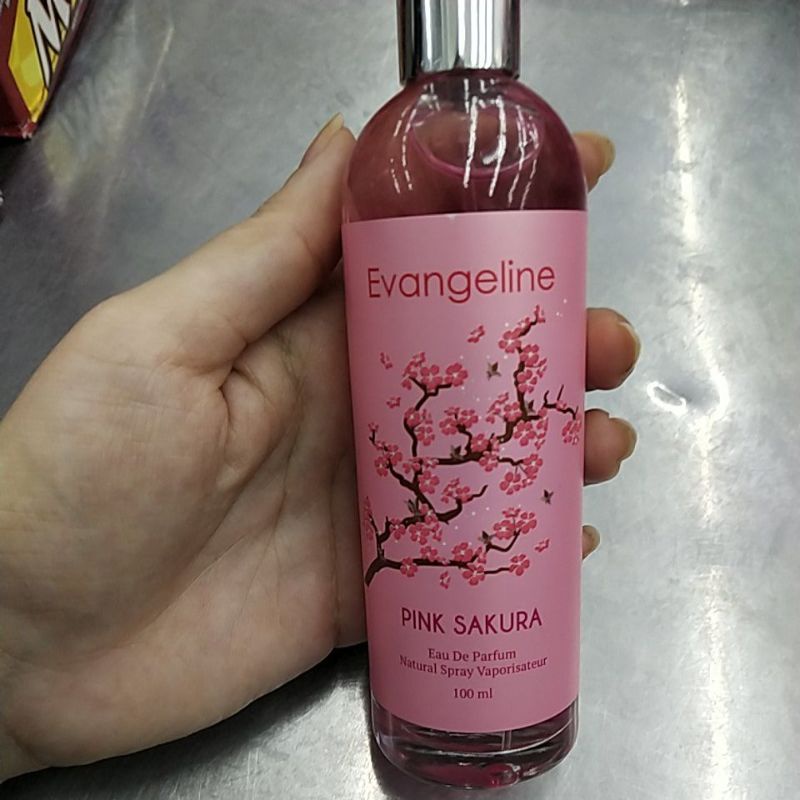 EVANGELINE SAKURA SERIES PARFUM EDP 100ML PARFUME