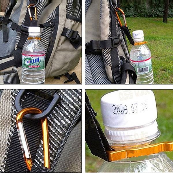 Holder Mineral Bottle Buckle Keychain / Pengait Botol Minum - 5XMULTI