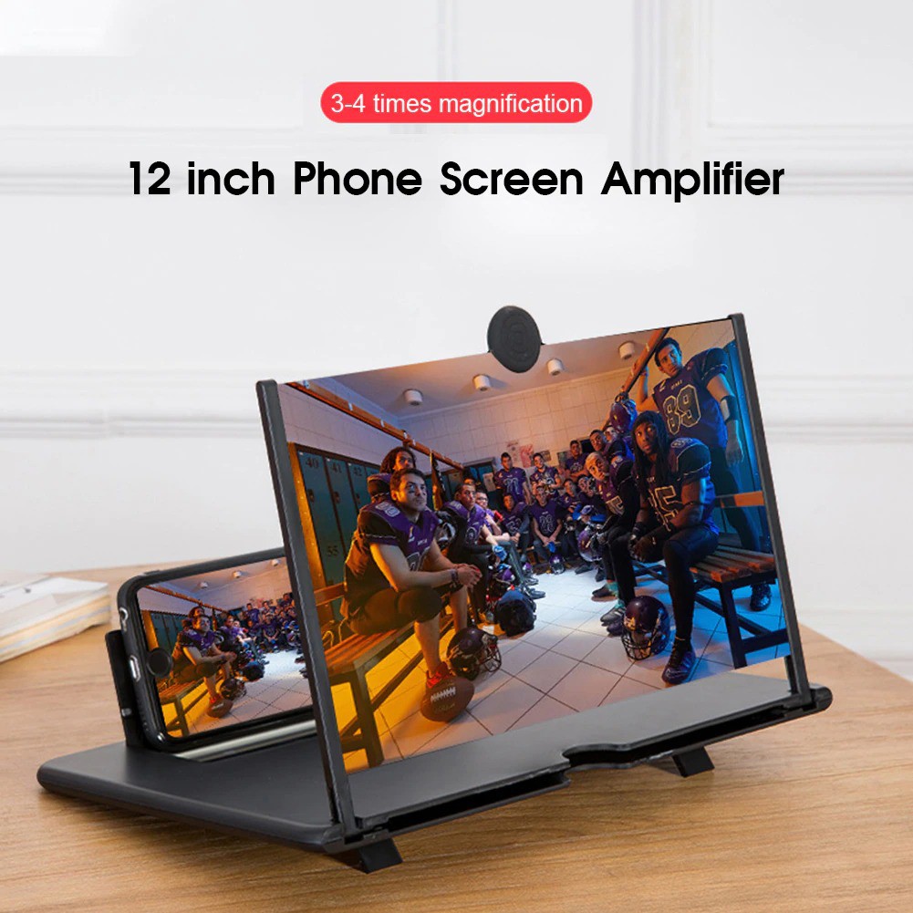 Pembesar Layar HP Smartphone Enlarge Screen Amplifier Magnifier 12Inch / Nonton Drakor / Zoom In