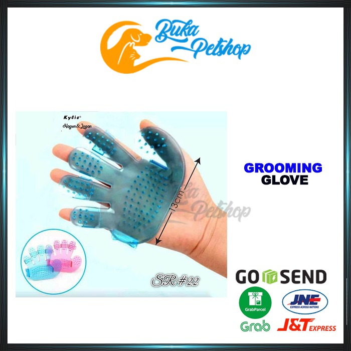 Sarung Tangan Bulu Kucing Anjing GROOMING GLOVE