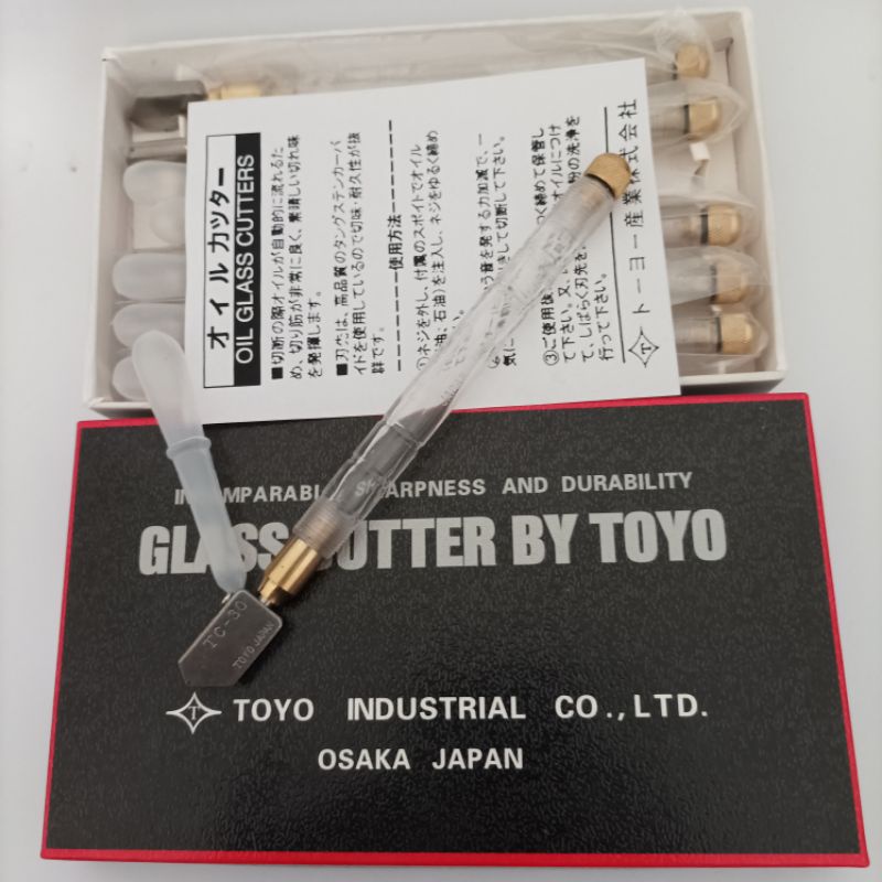TOYO TC30 ORIGINAL MADE IN JAPAN Pisau Potong Kaca Toyo tc30 Asli