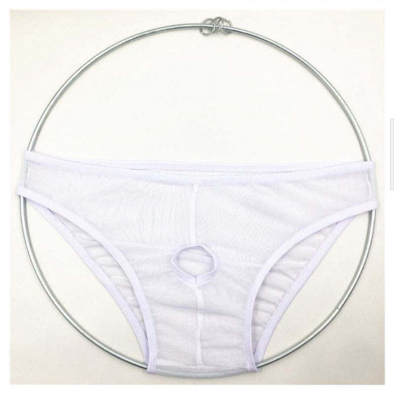 Celana Dalam pria open hold laki laki transparant men panty lubang tengah cowo