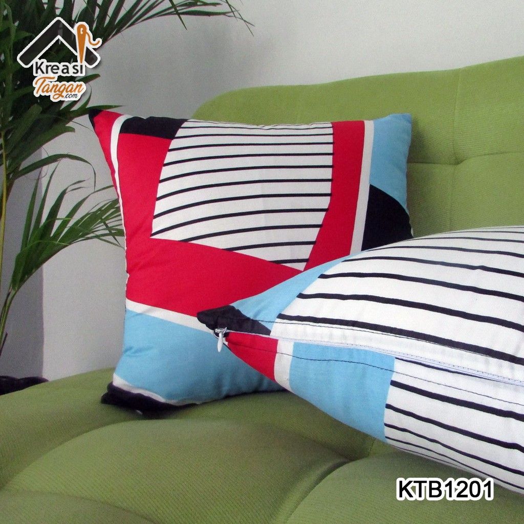 SARUNG BANTAL SOFA Ukuran 30x50, 40x40, 45x45, 50x50, 60x60, 70x70 - KTB1201