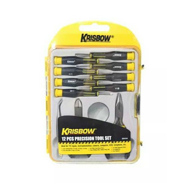 Krisbow Obeng Presisi Set 12 Pcs Precision Set