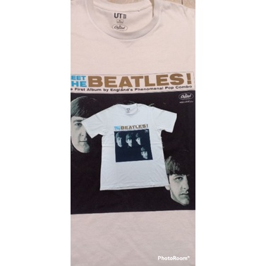 kaos UNIQLO x THE BEATLES