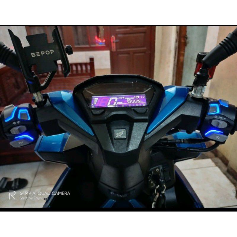 Saklar Click Led Vietnam Saklar Pulsar Led Vietnam Nmax Pcx Adv Aerox Lexi Xmax Vario 125 Vario 150 Scoopy Beat Mio Xeon Fino Best Quality   By Mega_Racing