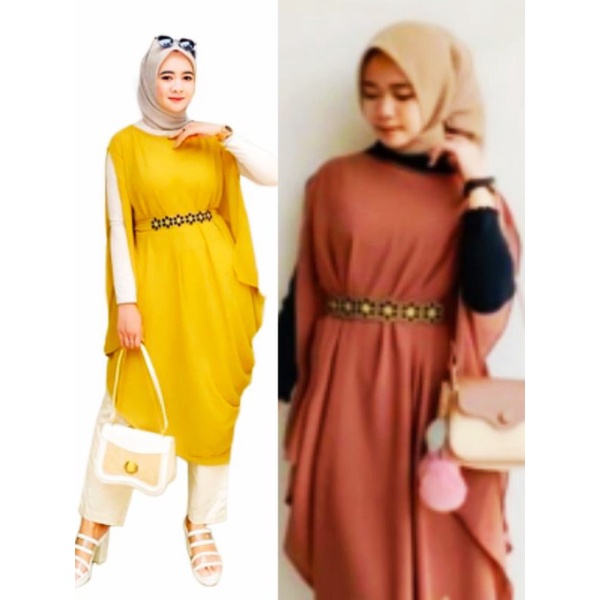 Outer kaftan/kaftan viral/kaftan rinjani/kaftan isyana