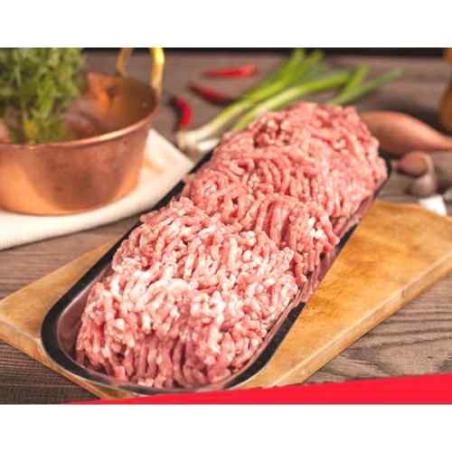 

DAGING GILING CINCANG CHOPPED MEAT PORK MINCED CACAH FROZEN 1 KG 500 GR DAGING BABI FROZEN SEGAR