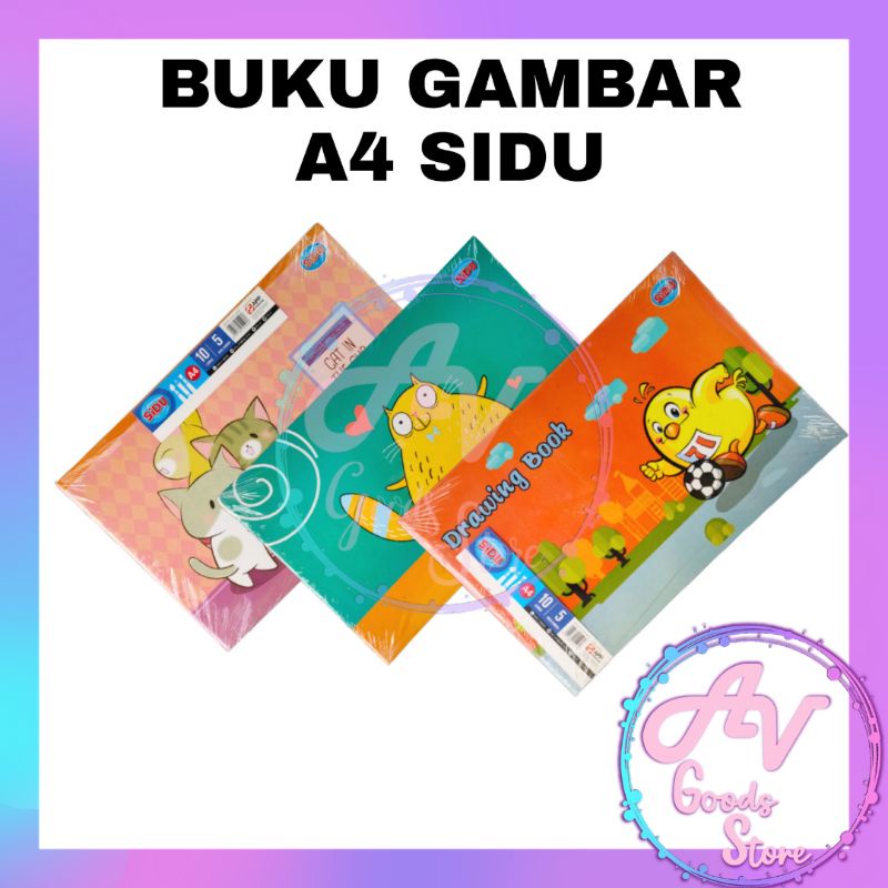 Jual Buku Gambar A4 1pak Buku Gambar Isi 5 10pcs 1pak Buku Gambar