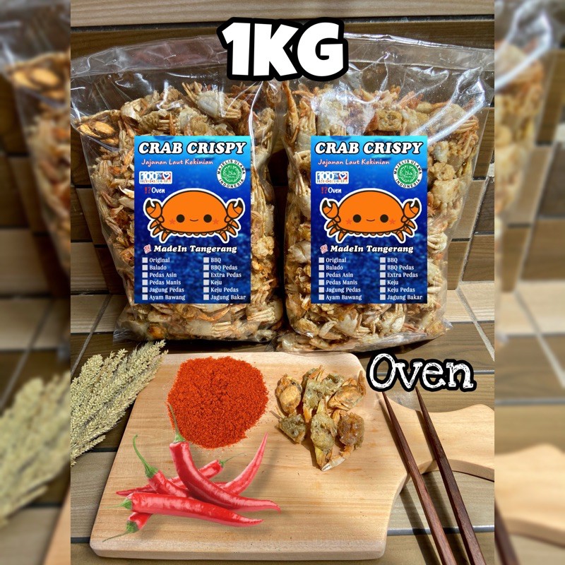 

Baby Crab Kiloan OVEN CRISPY / Baby Crab 1kg