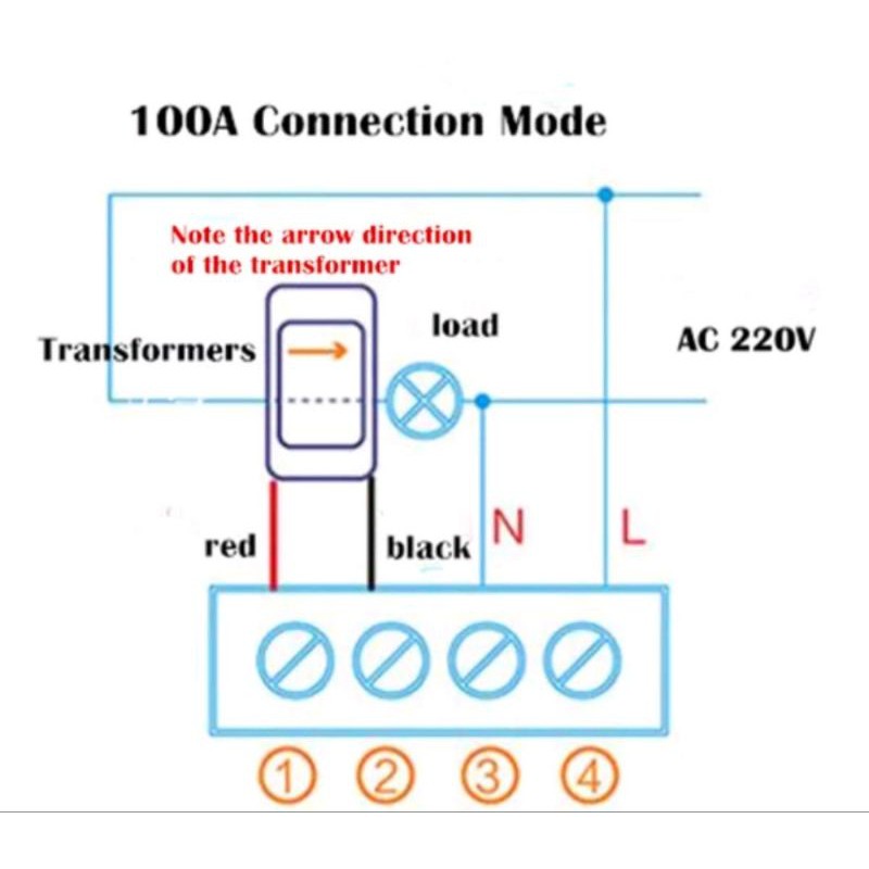 KWH meter 100A Volt meter AC multimeter Ac panel watt meter Ampere meter Amperemeter daya meter