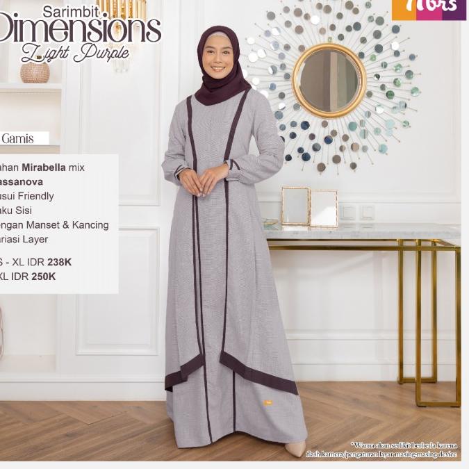 ヘ Sarimbit Nibras terbaru 2022 / Sarimbit Dimensions Light Purple / Nibras terbaru / Nibras ori ↓