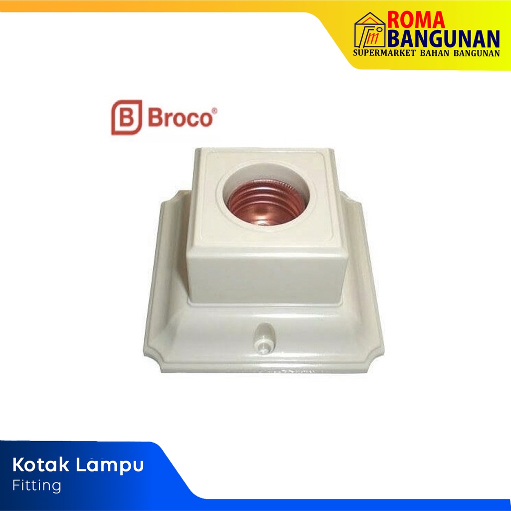 Braco Fitting Plafon Kotak Lampu Fitting