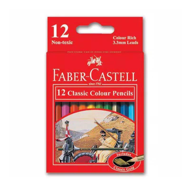

Pensil Warna Faber Castell 12 Pendek Classic Colour