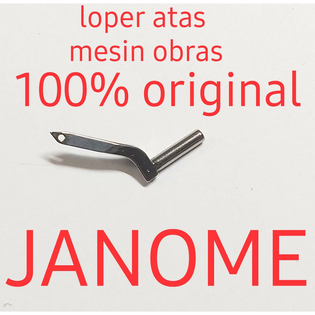 JANOME GENUINE PART loper bagian atas mesin obras janome 900d &amp; 8002d