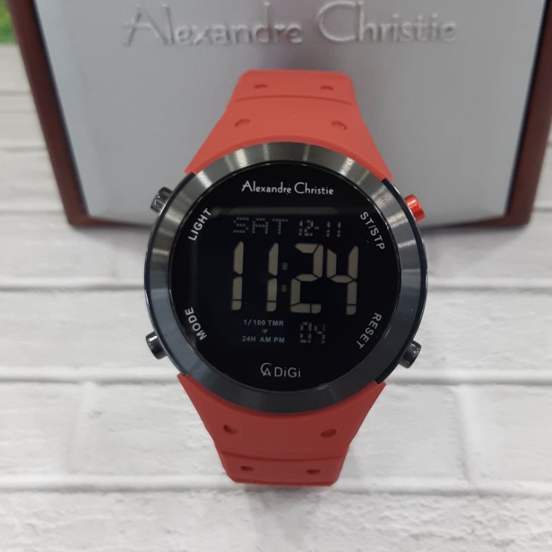 jam tangan pria alexandre christie 9350mh digital