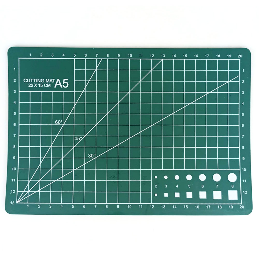 Work Cutting Mat Pad A5 15 x 22cm - GKSA4 - Green