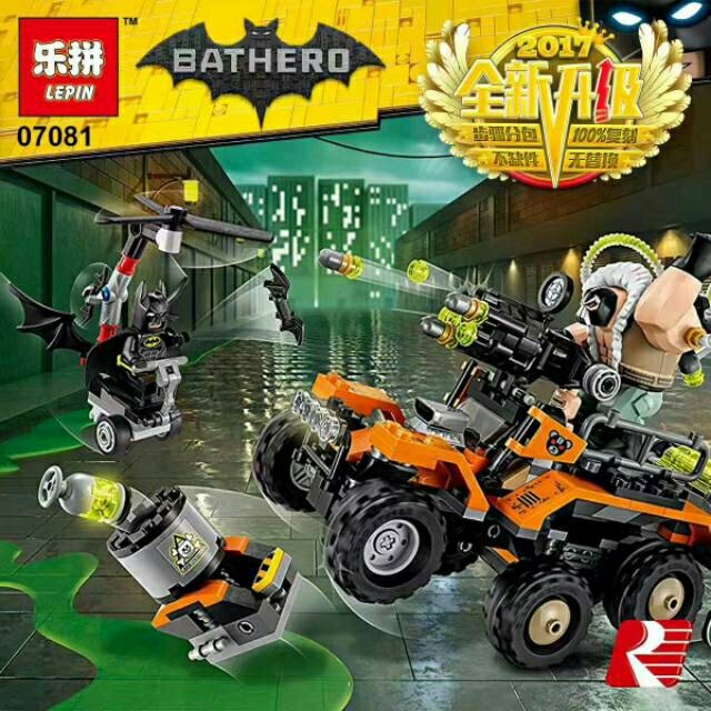 LEGO LEPIN 07081 BATHERO BANE TOXIC TRUCK ATTACK