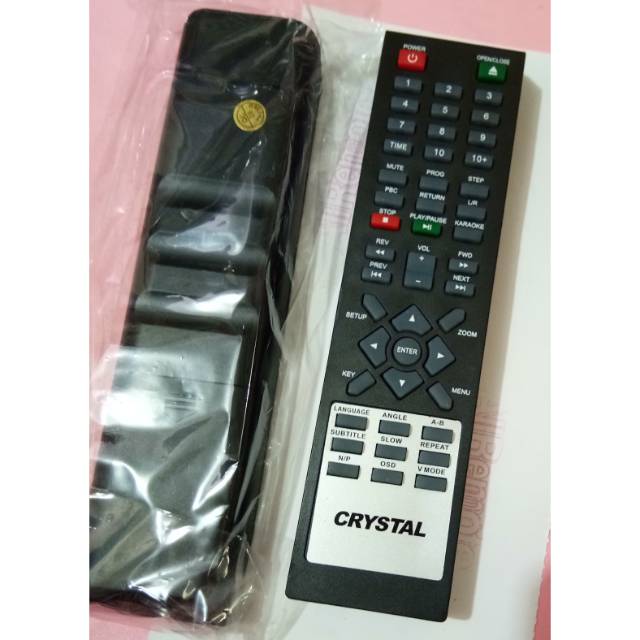 Remote dvd crystal original v mode