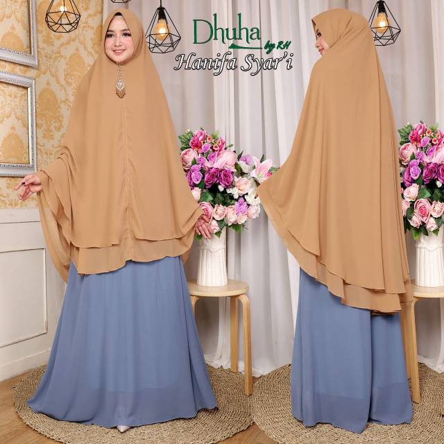 GAMIS HANIFA DHUHA by RH GAMIS SYARI CANTIK