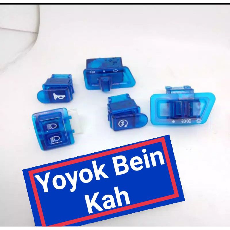 Saklar Beat Karbu Transparan/Supra 125