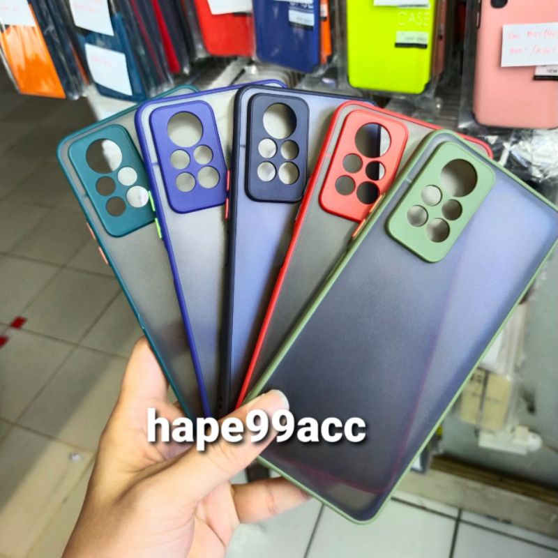 infinix NOTE 11 PRO case fuze dove doff matte colour warna