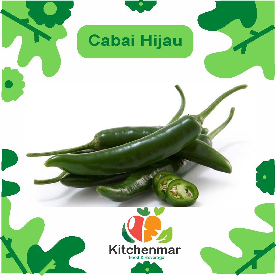 

Cabe Hijau Besar - 250 gram