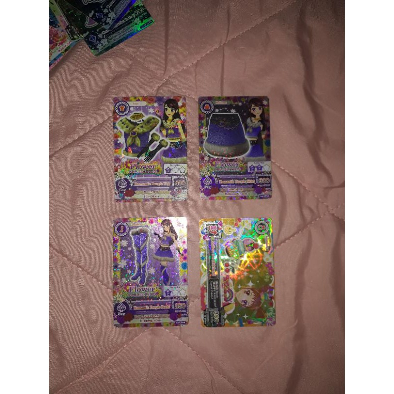 Aikatsu campaign card [asli,palsu]