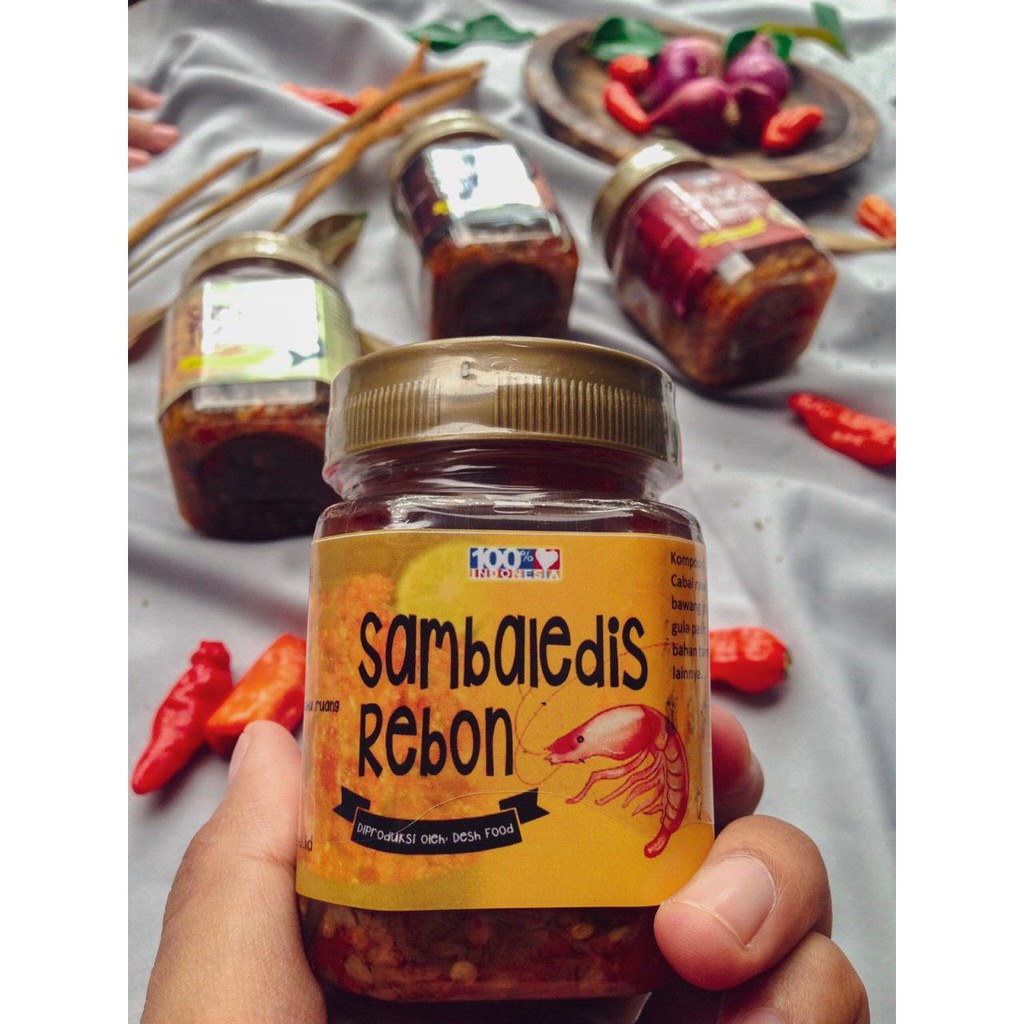 

SAMBAL REBON - SAMBALEDIS || deshfood.id