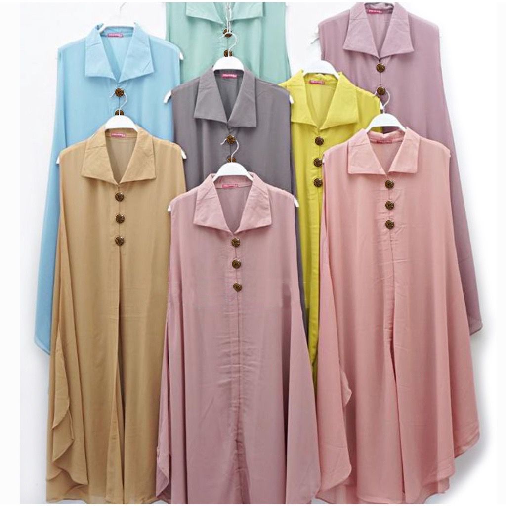 Outher Ceruty Polos/ Outher Hijab/ Outerwear