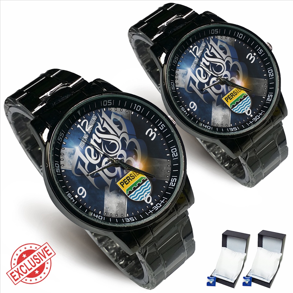 Jam Tangan Rantai Couple PERSIB 1933 - 1 (Awesome)