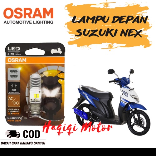 Lampu Depan Led Osram Suzuki Nex / Nex 2 Original T19