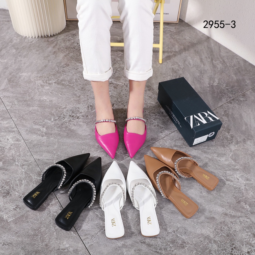 ZR  Pointed Toe Flat Shoes #2955-3