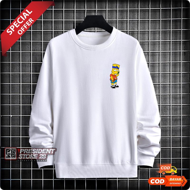 CREWNECK SIMPSON / CREWNECK PRIA / CREWNECK POLOS / CREWNECK WANITA / CREWNECK BASIC / CREWNEK CEWE COWO / CREWNECK SIMPSON / CREWNECK MURAH UNISEX