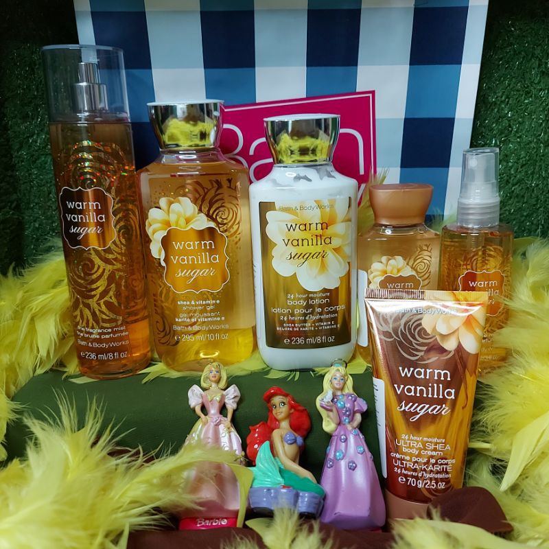 BBW bath and body works warm vanilla sugar / Bbw warm vanilla sugar original