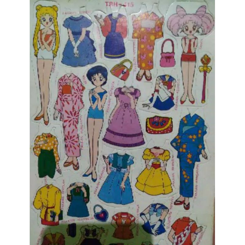 Mainan bp / bepe / paper doll