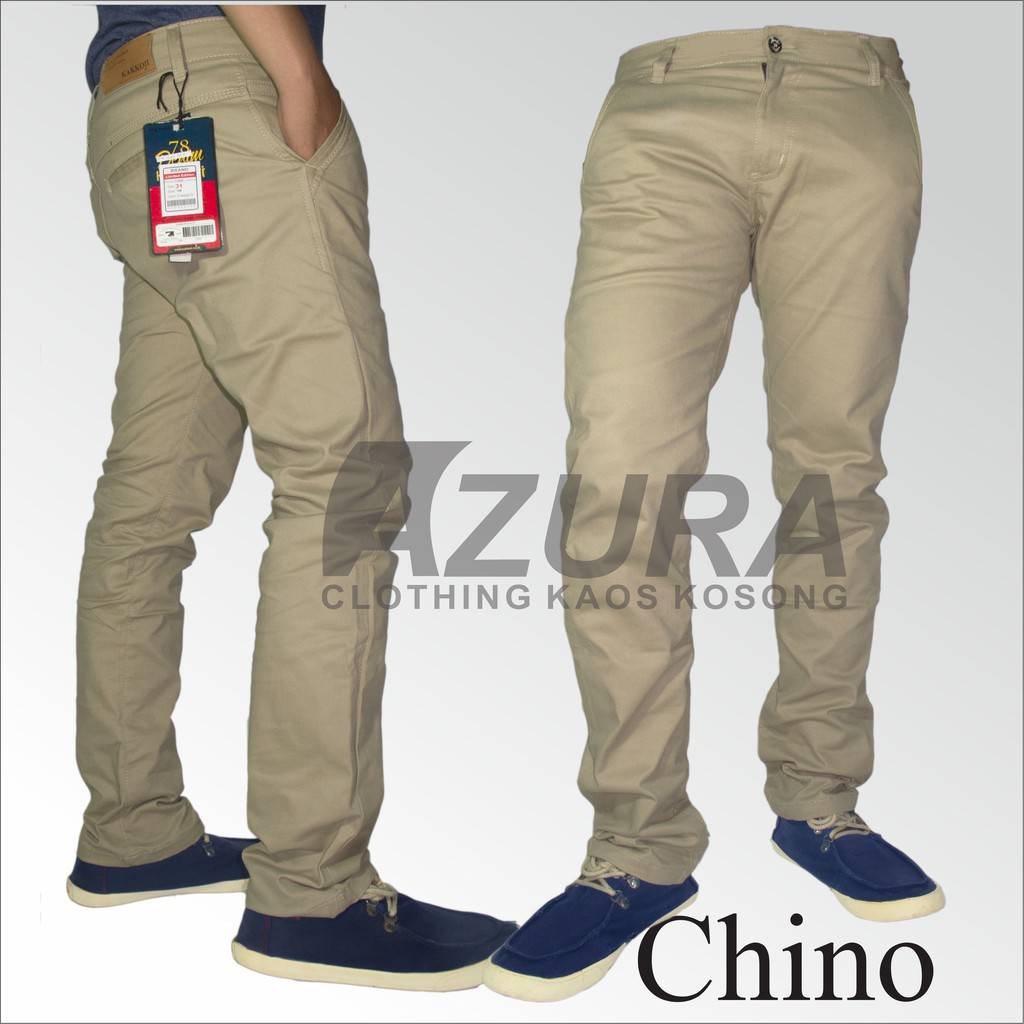  CELANA  CHINO PRIA  COTTON TWILL CELANA  KEKINIAN  CELANA  