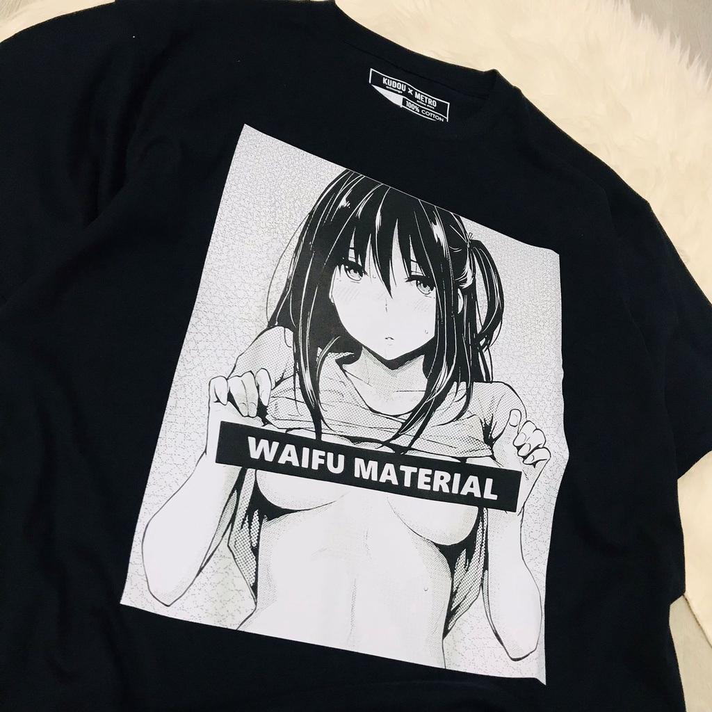 Tshirt Waifu Material Comics Premium Unisex