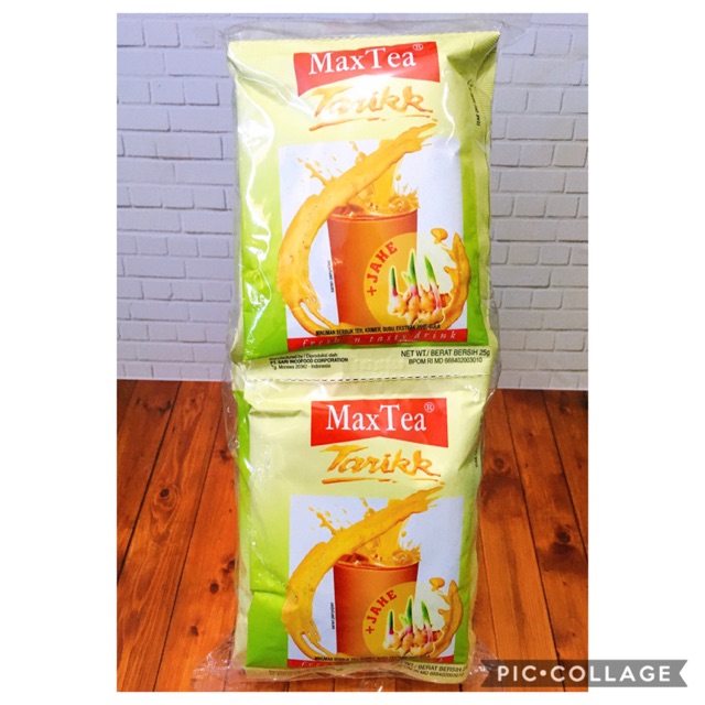 

Maxtea teh tarik jahe