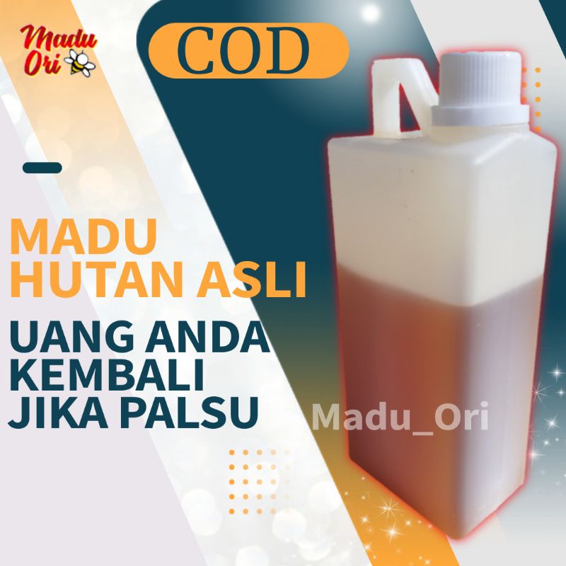 

madu asli 1000 gram hutan liar uray lebah raw honey