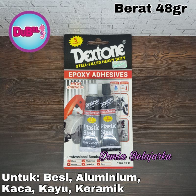 

Lem Besi Dextone / Lem Campur Dextone 48 gr/ ORIGINAL