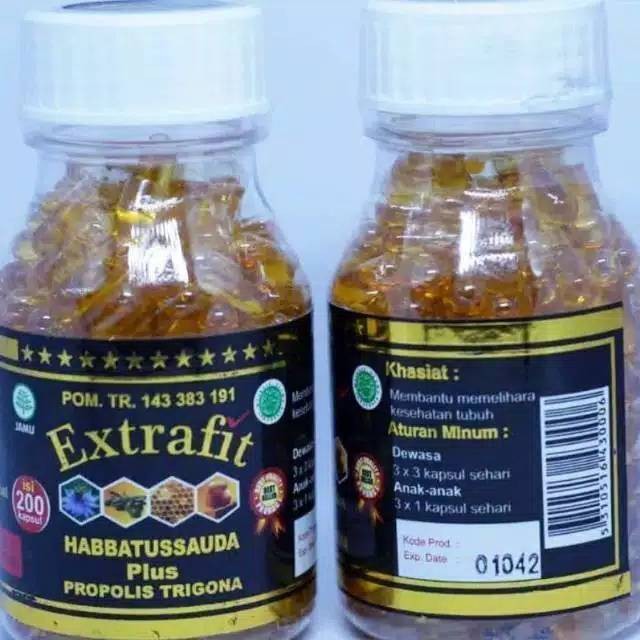 HABBATUSSAUDA EXTRA PROPOLIS TRIGONA EXTRAFIT TERMURAH ASLI 100 %